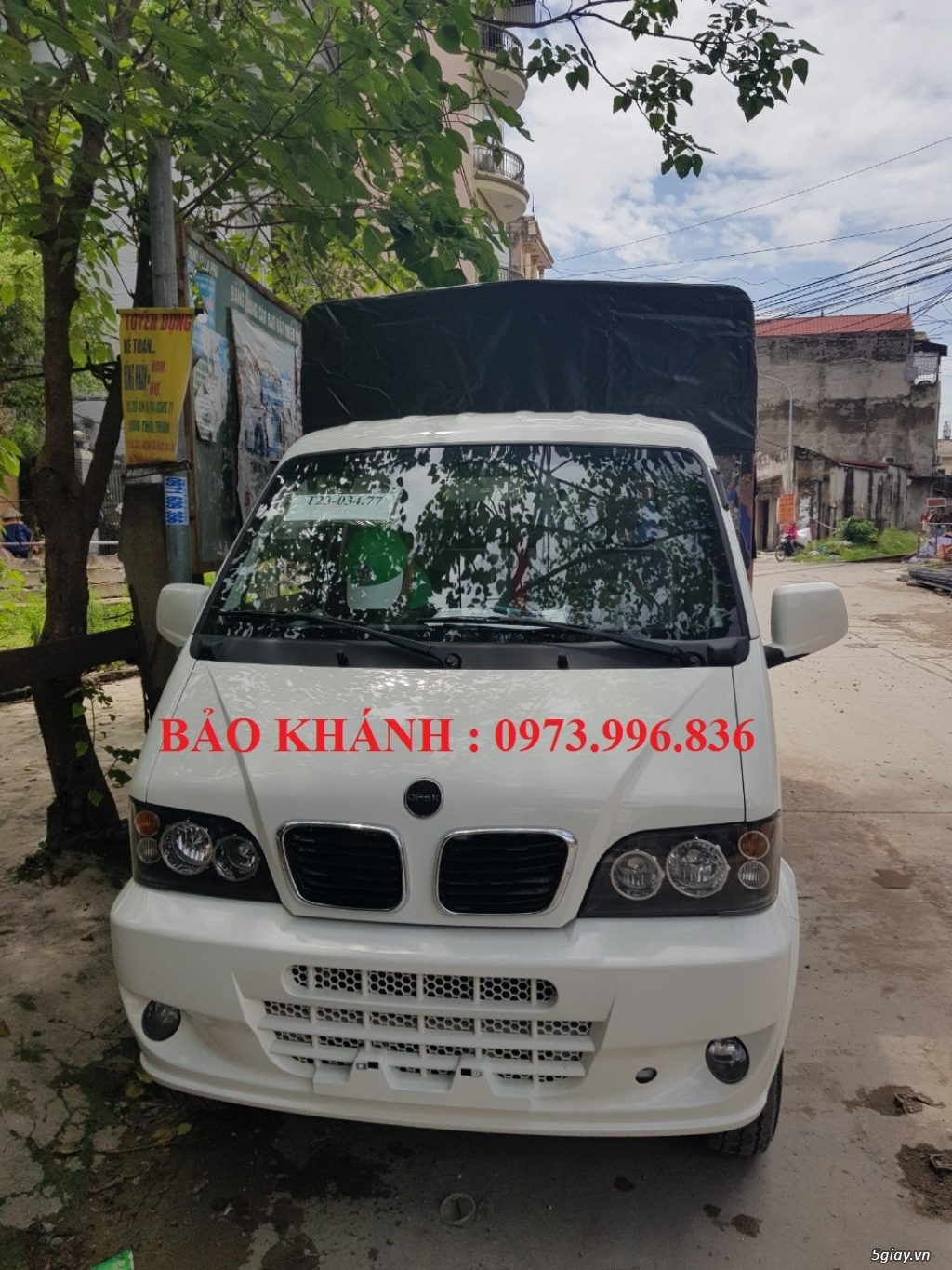 Thanh lý xe tải nhẹ DFSK 900kg thùng mui bạt,Nhập khẩu Thái Lan giá rẻ - 2