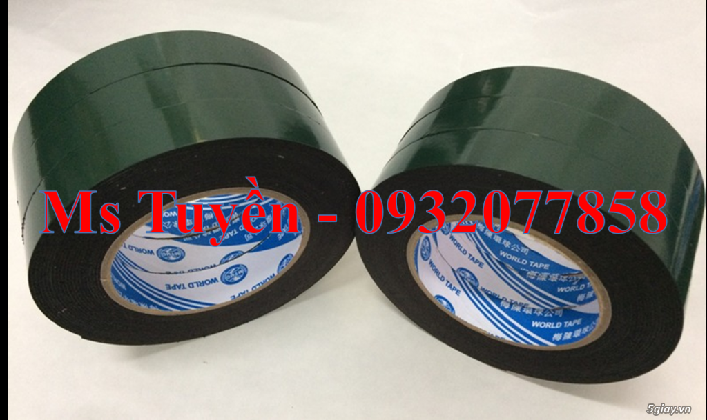 Băng keo xốp (mousse) đen, giá sỉ tại xưởng sản xuất