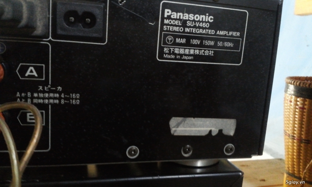 Amply panasonic zin nhật