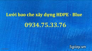 lưới an toàn, lưới chống rơi, lưới bao che công trình