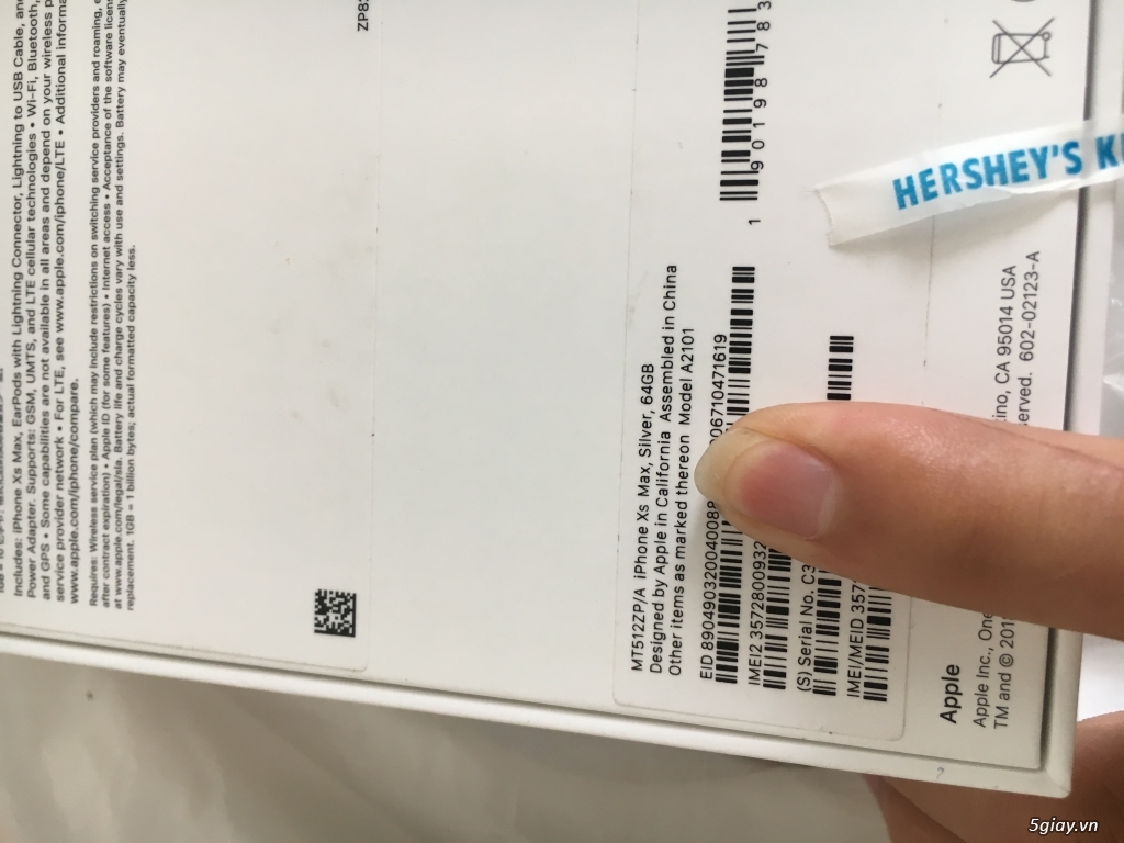 iphone Xs Max 64gb hàng mới 100%