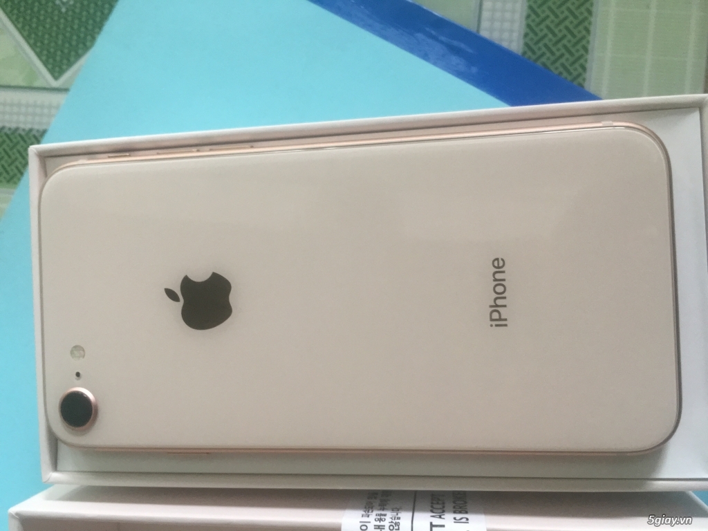 Iphone 8 64gb Gold Quốc Tế Full Hộp, Full phụ kiện - 2