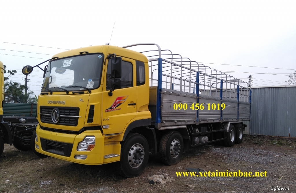 Tải thùng Donngffeng 4 chân YC310 và 2 chân B170, số lượng có hạn