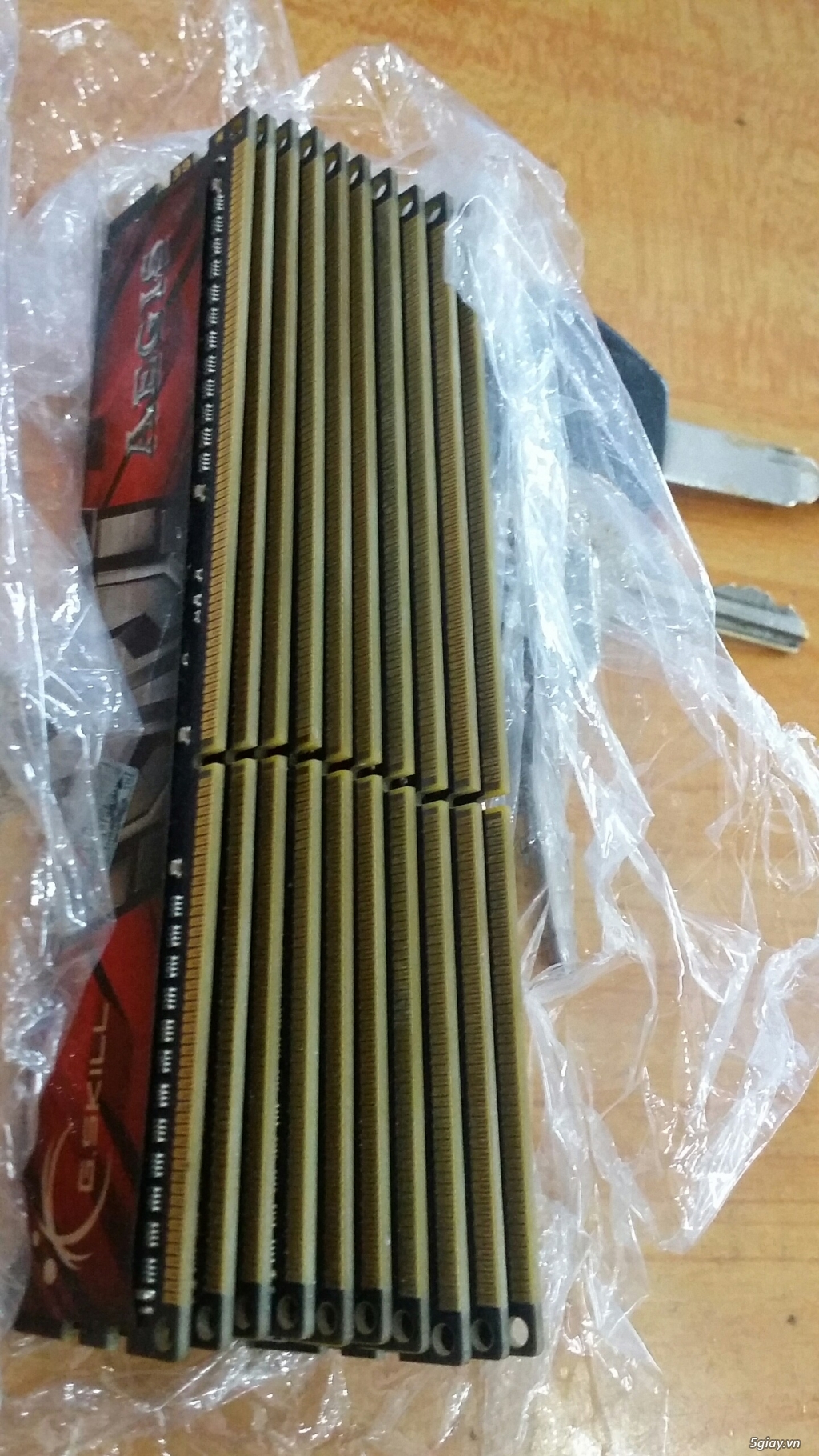 10 thanh ram gkill 2gb buss 1600 - 1