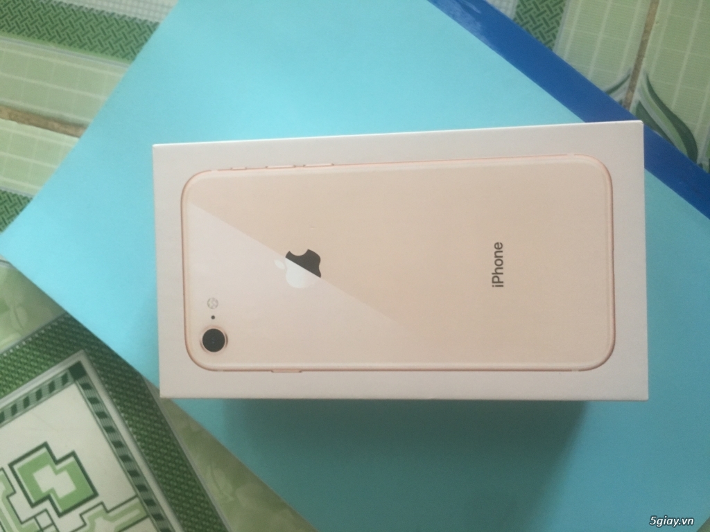 Iphone 8 64gb Gold Quốc Tế Full Hộp, Full phụ kiện - 1