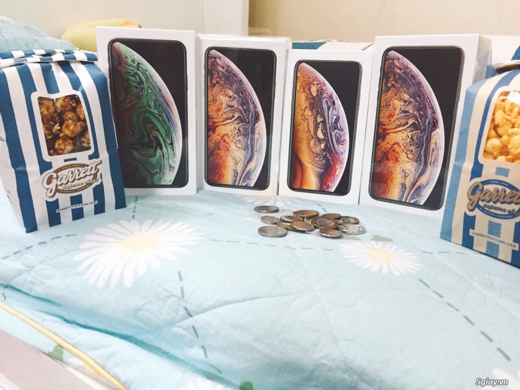 Iphone X Max Gold 2sim vật lý 64gb new
