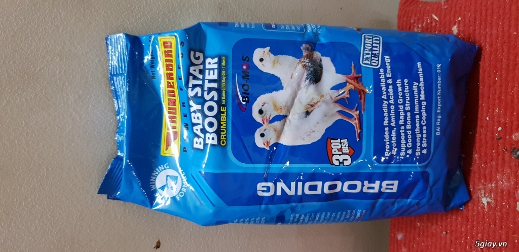 Thức ăn gà đá và các loại thuốc - 2