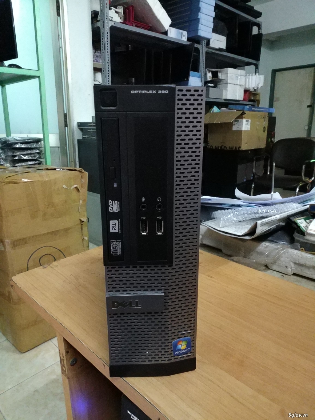 Máy Bộ Dell optiplex 390 sff core i3 2100 ram 4gb ssd 120gb - 1