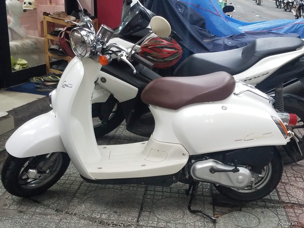 Bán Honda 50cc Crea trắng sữa. - 1