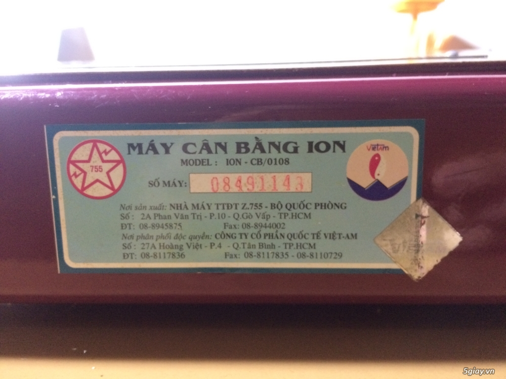 Máy Cân Bằng Ion Cho Cơ Thể - 2