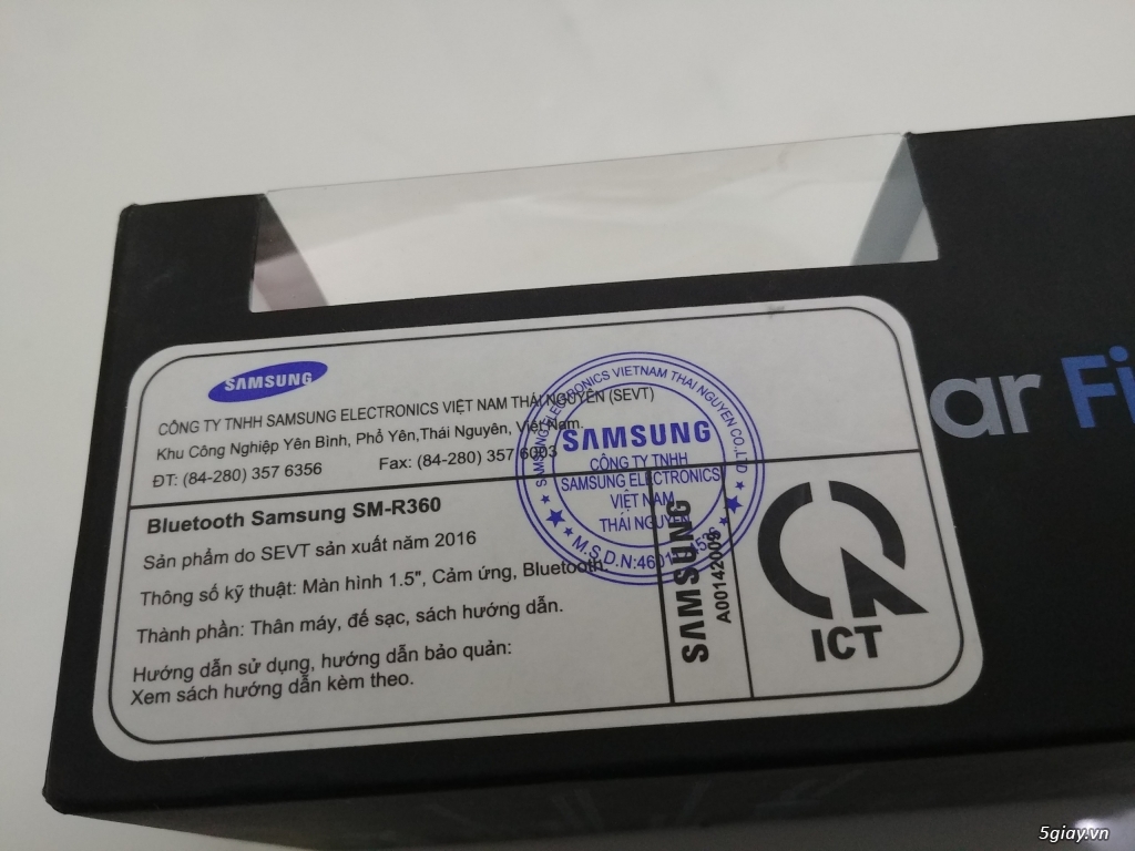 Samsung gear fit 2 chính hãng samsung Việt Nam new 100% - 1