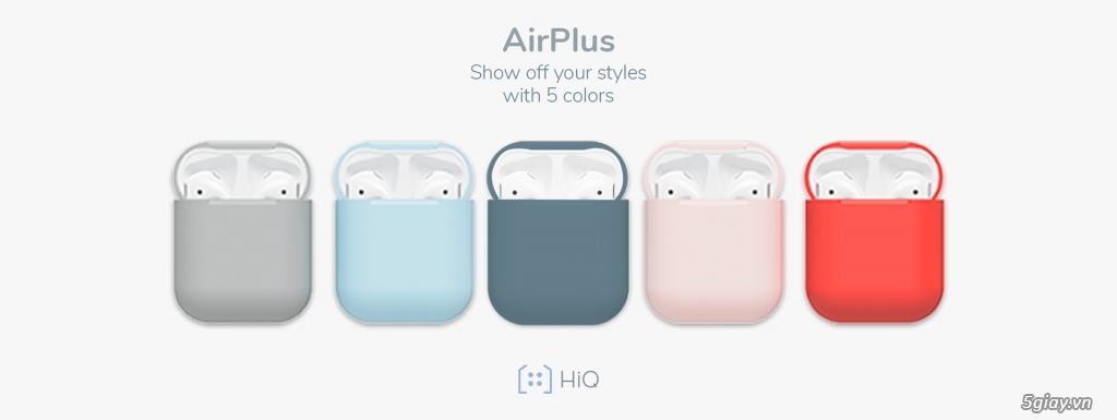 AirPlus - Vỏ bọc Airpods hỗ trợ sạc không dây