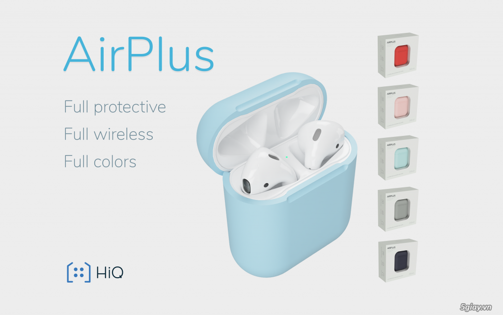 AirPlus - Vỏ bọc Airpods hỗ trợ sạc không dây - 2