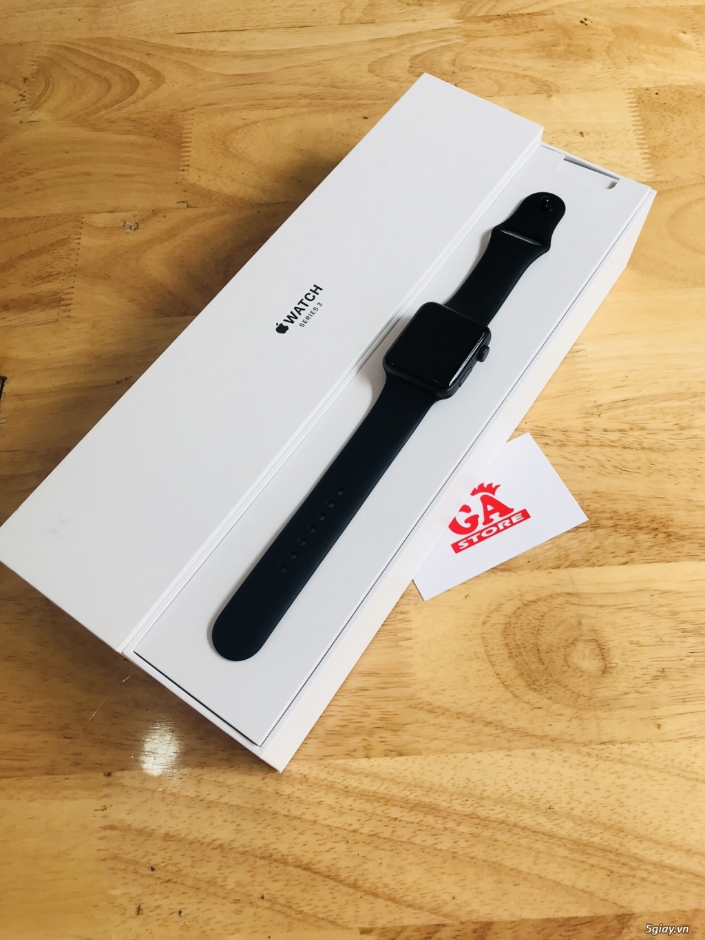 Apple Watch Seri3 42mm Sport Bant Black bH Apple 5/2019 - 1