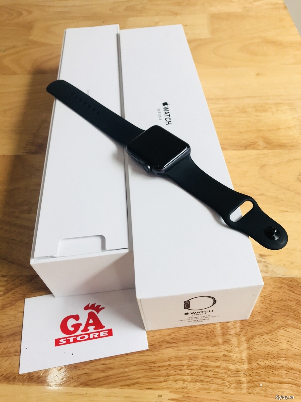 Apple Watch Seri3 42mm Sport Bant Black bH Apple 5/2019