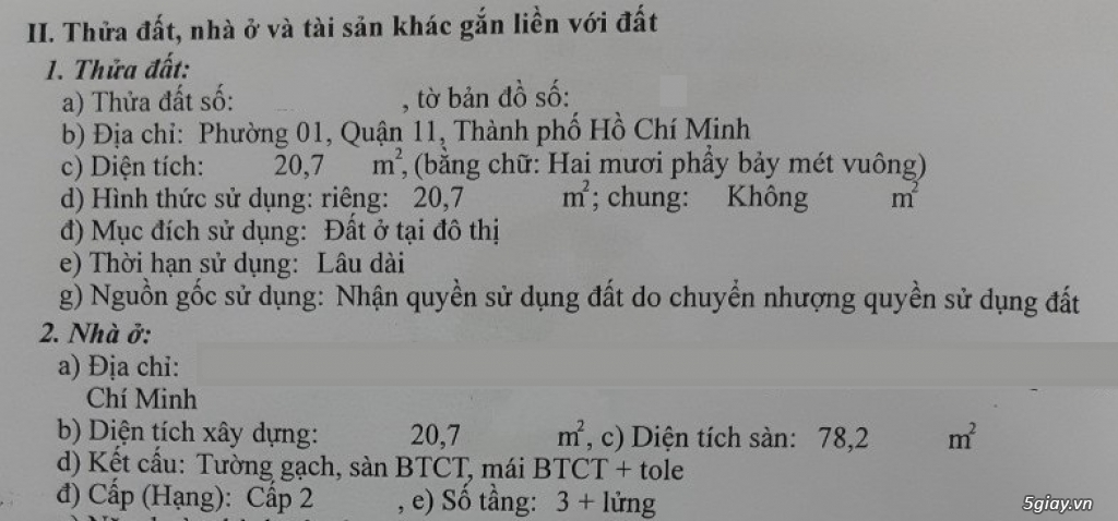 nhà hẻm 10 MÉT Lạc Long Quân , p.1 , q.11 - 1