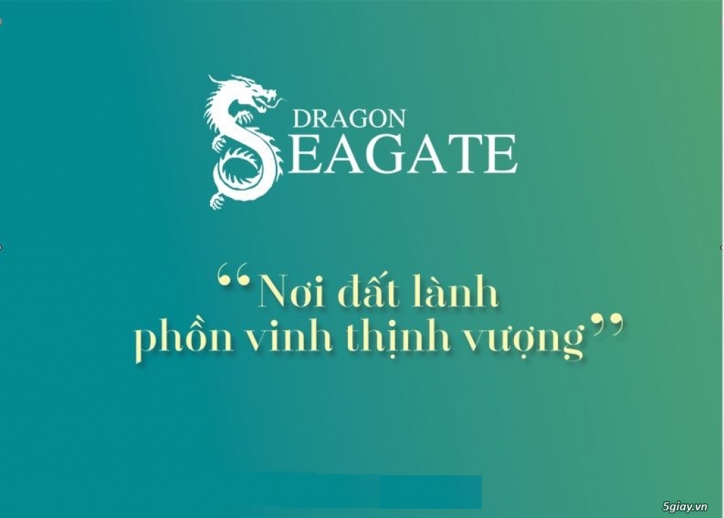 Bán đất nền Bà Rịa Vũng Tàu - dự án Dragon Seagate Hot nhất hiện nay !
