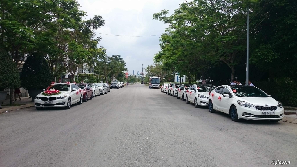 Chuyên cho thuê xe hoa, xe rước dâu Mercedes BMW Audi Camry giá tốt - 9