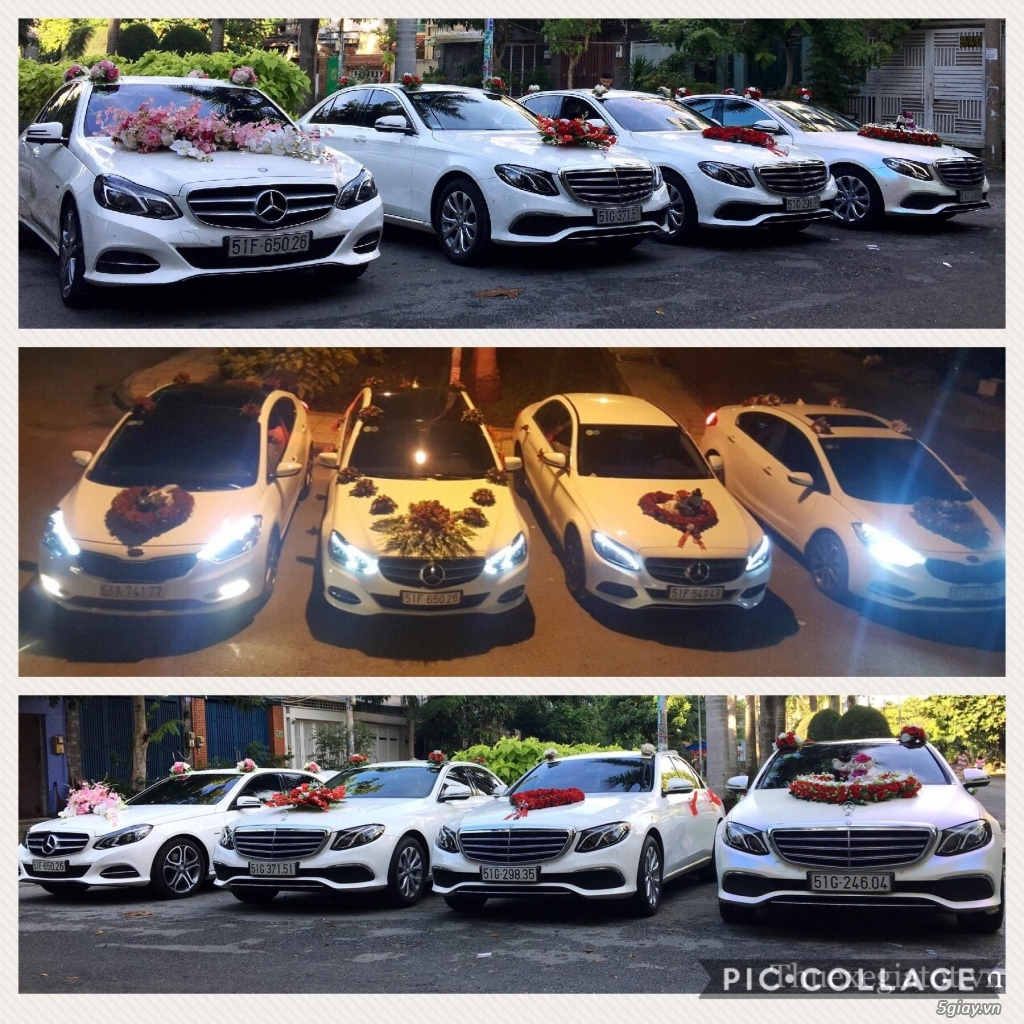 Chuyên cho thuê xe hoa, xe rước dâu Mercedes BMW Audi Camry giá tốt - 8