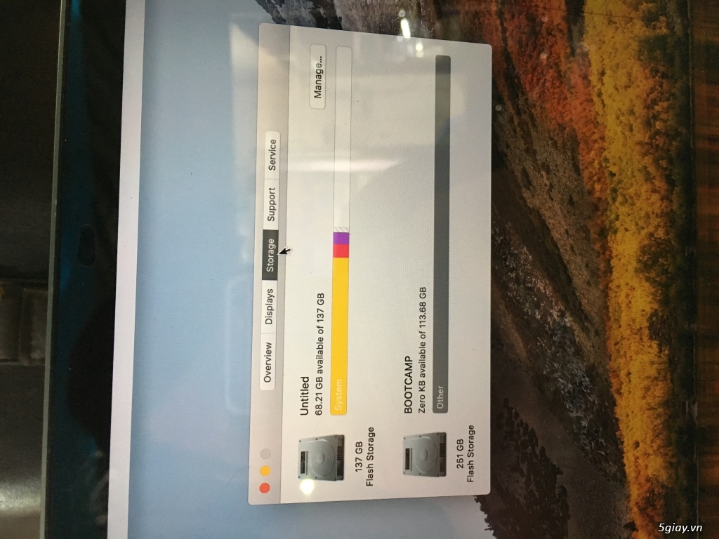 macbook pro 13 inch touchbar lổi màn bán rẻ