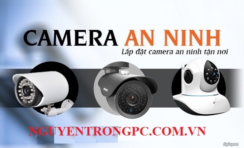 Tin học Nguyễn Trọng - Lắp đặt camera chính hãng, trọn gói, giá hợp lý