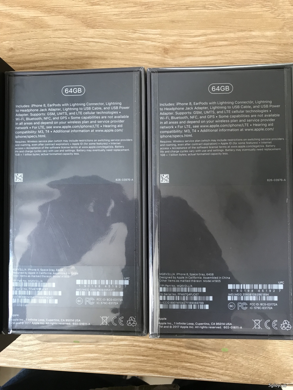 Iphone 8 64g + Samsung Galaxy s9+ 64g
