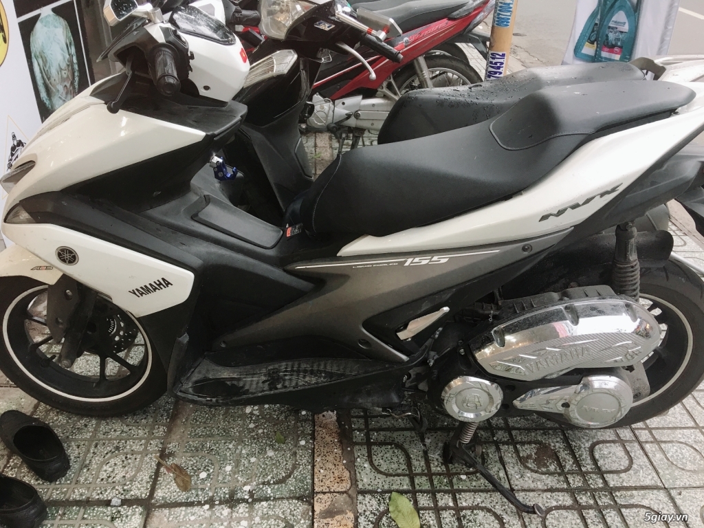 Lên đời mình bán NVX155 Trắng 2017 smartkey - 1