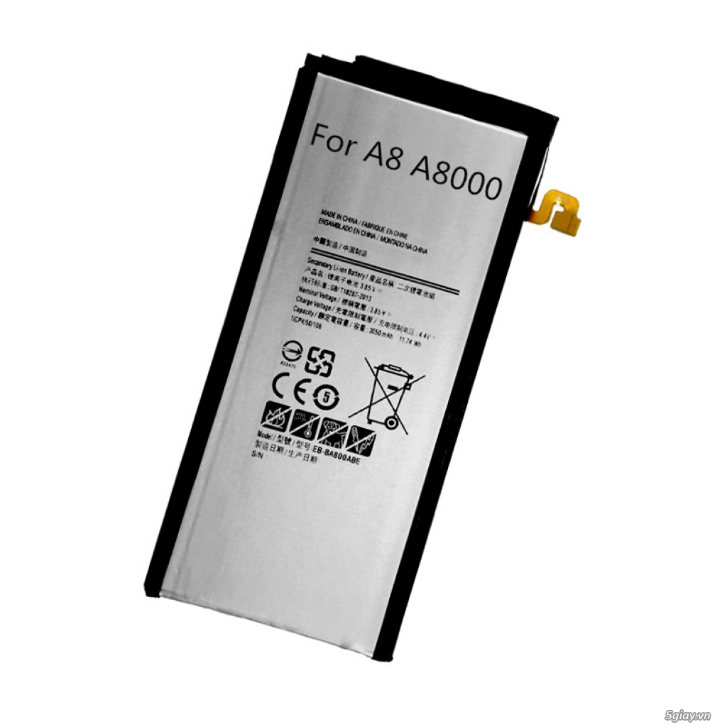 Thay pin Samsung Galaxy A800