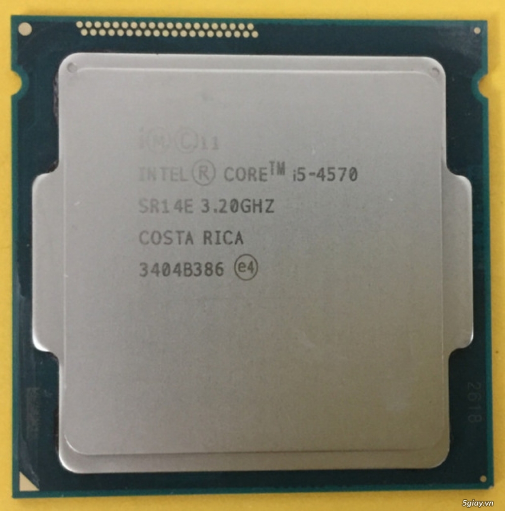 Cpu i3 4130 va i5 4570 xách tay về