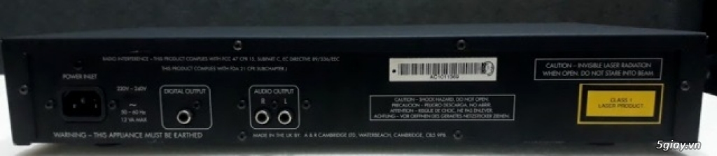 Châu Audio - Chuyên Amply - Tube - CD  - Mặt kính  MCINTOSH - 1