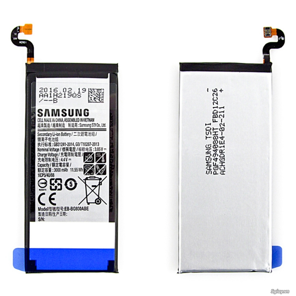 Độ pin Samsung Galaxy S7 Edge cho máy S6