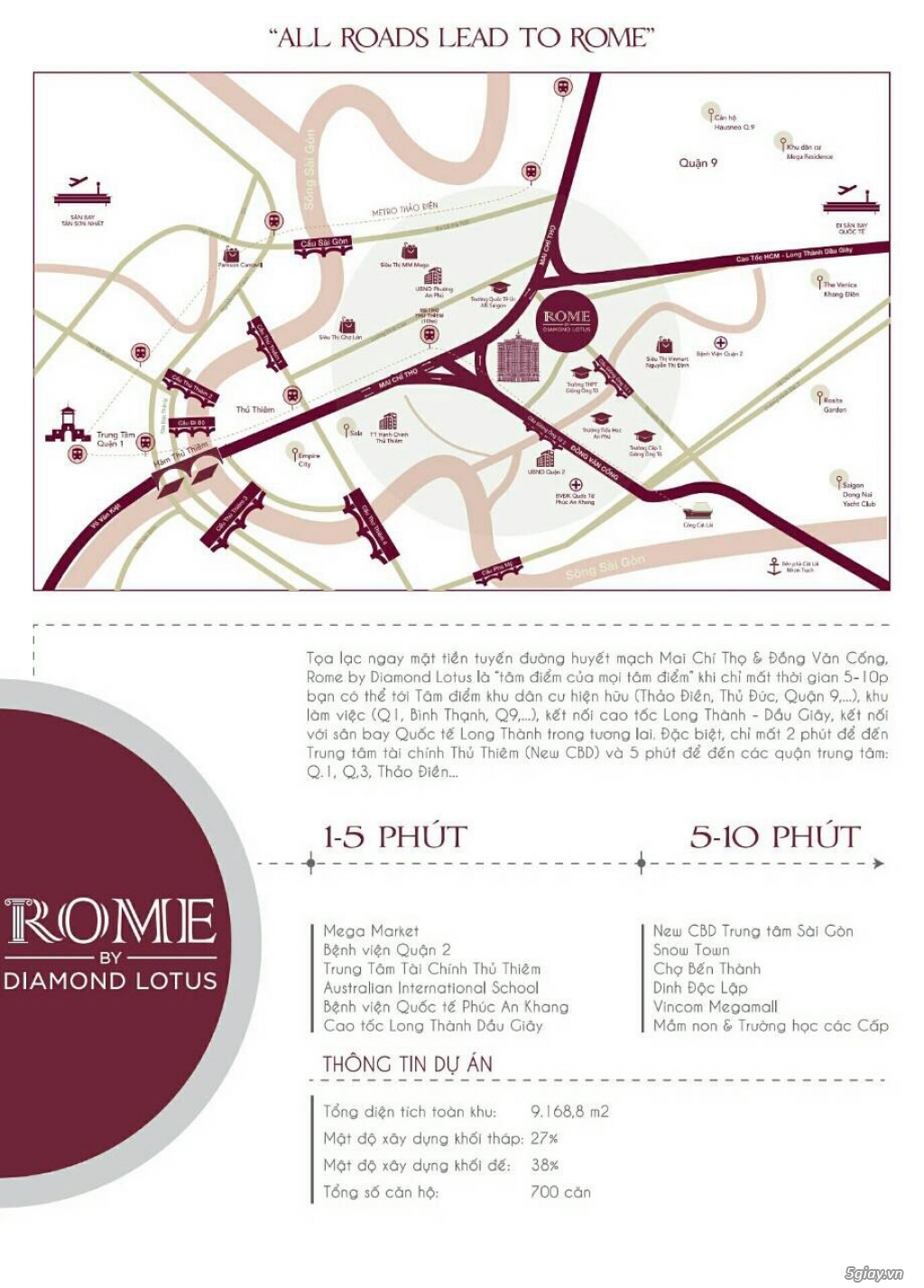 Căn hộ cao cấp quận 2, rome diamond lotus nhận booking đợt 1 - 3