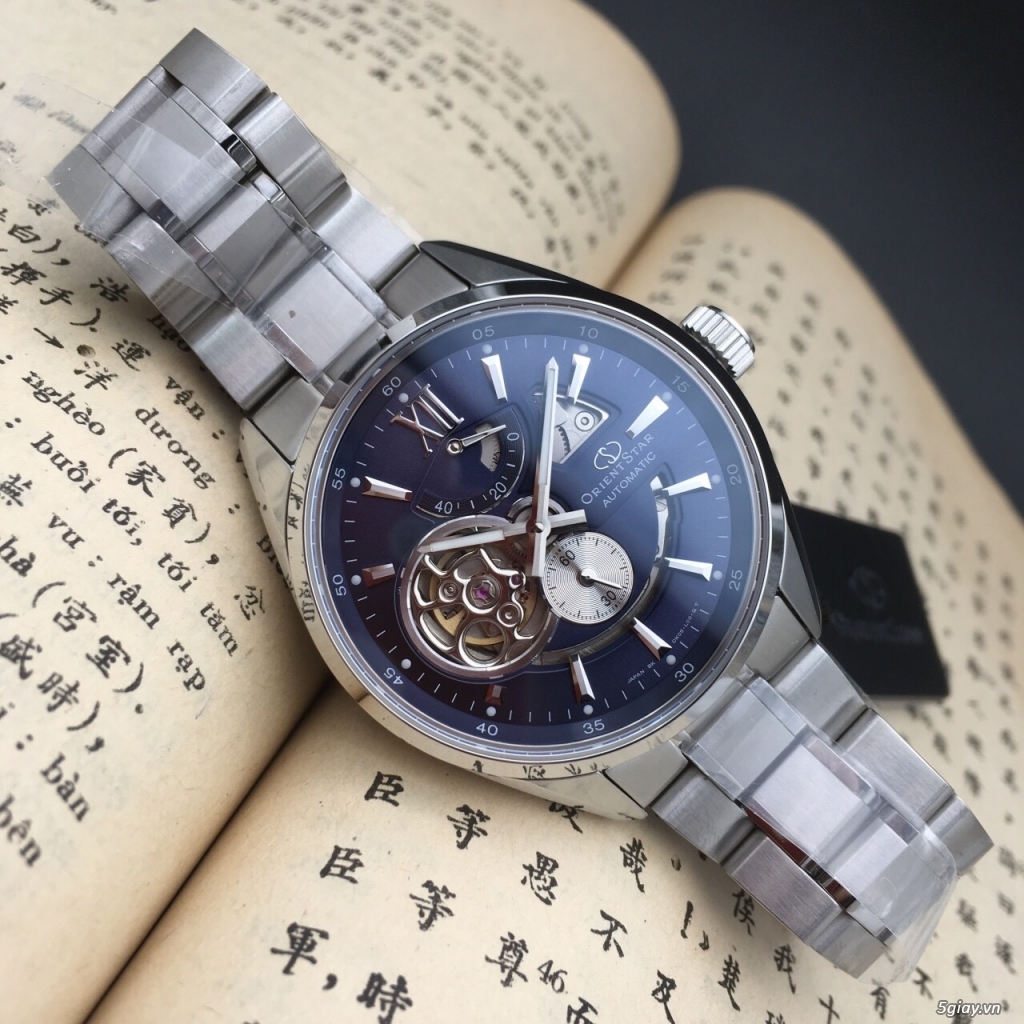 Orient Star Semi Skeleton mặt hề - 11