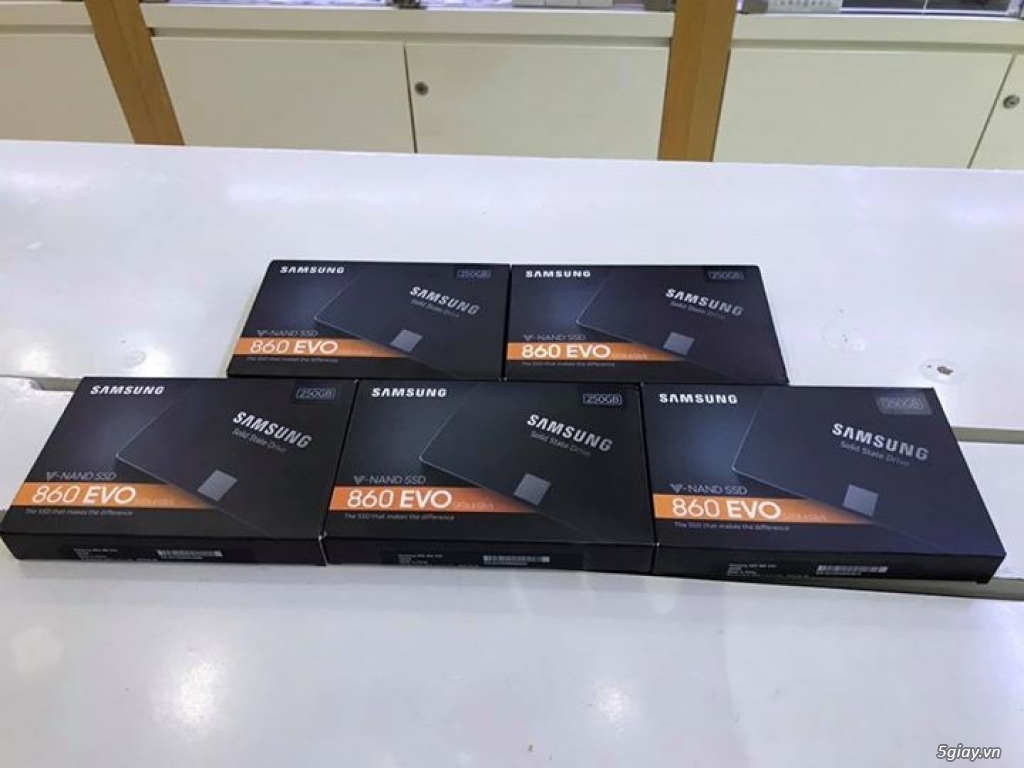 Ổ cứng 250GB SSD Samsung 860 EVO SATA 3 (6Gb/s) hàng Mỹ sealbox giá rẻ