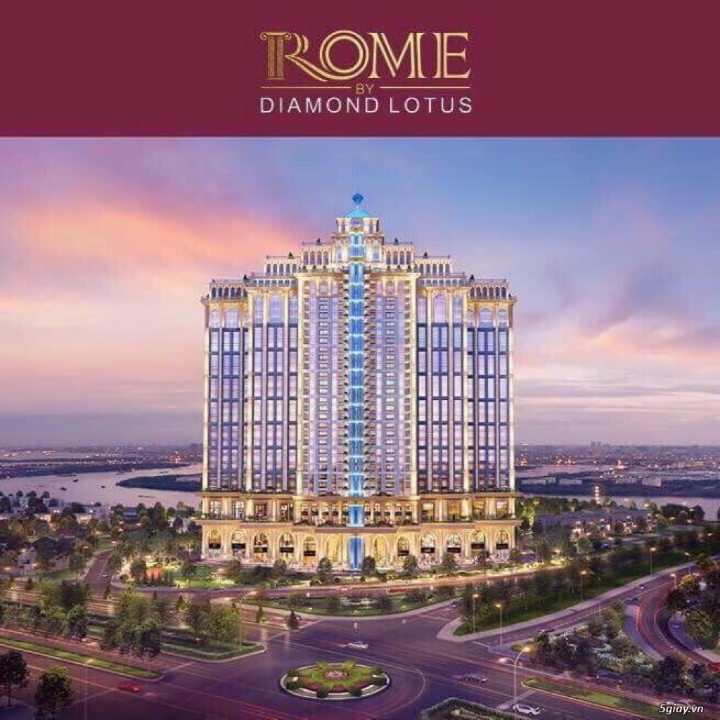 Rome diamond lotus nhận giữ chỗ đợt 1, mặt tiền mai chí thọ quận 2 - 1