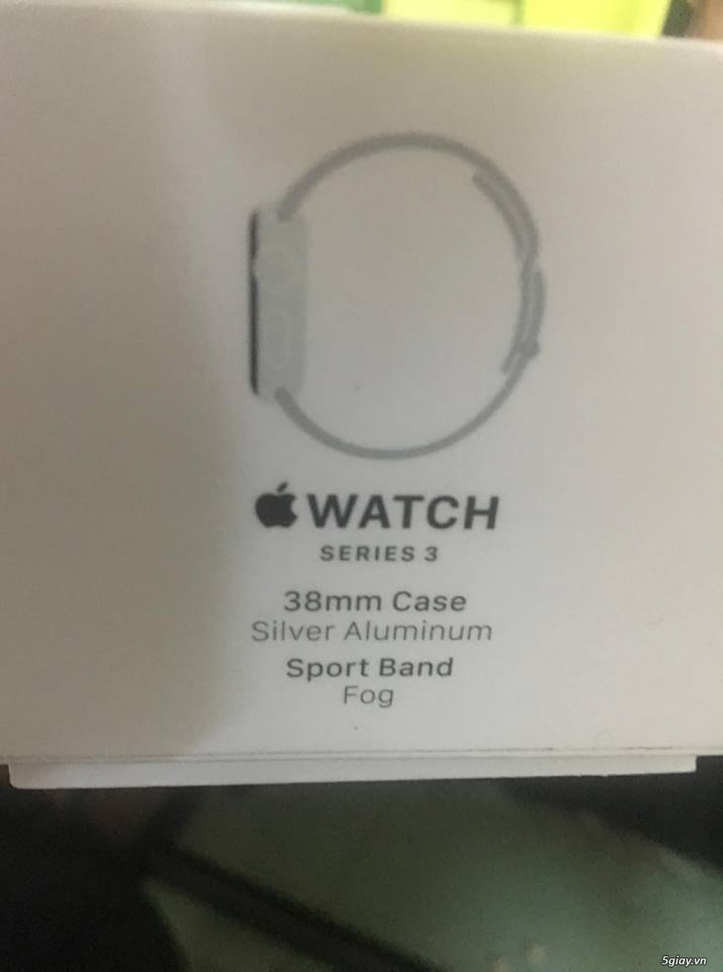 Apple Watch SR3 GPS Silver 38mm (Hàng TGDĐ)