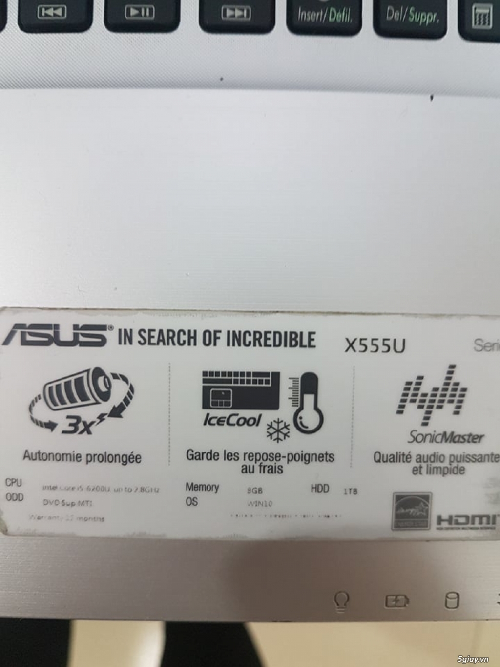 Laptop Asus X555u cần ra đi - 2