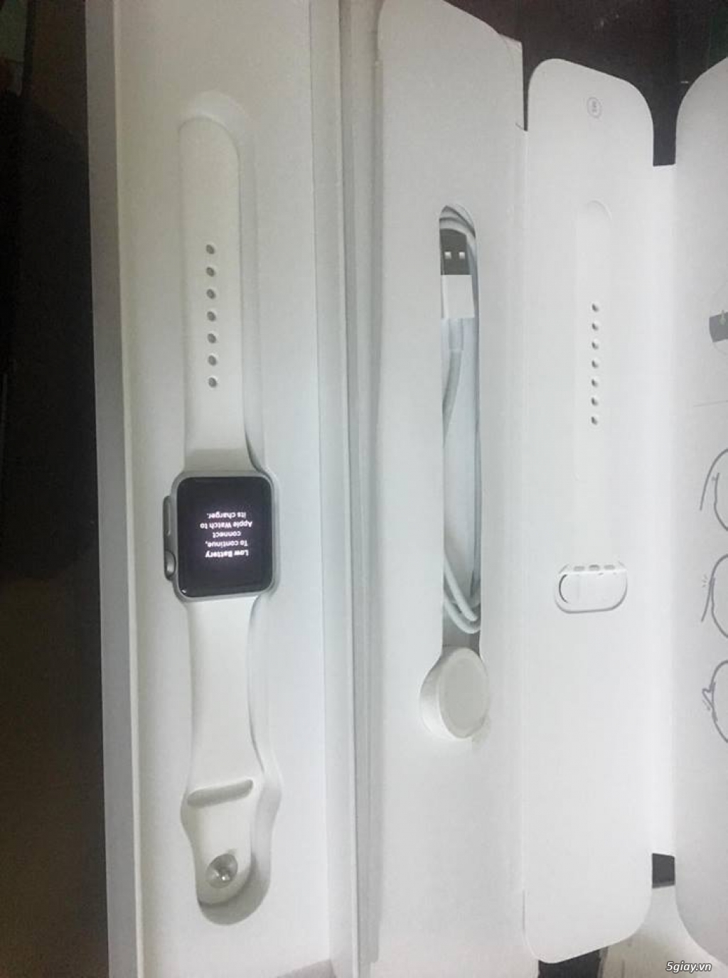 Apple Watch SR1 White 38mm (Hàng TGDĐ) - 2