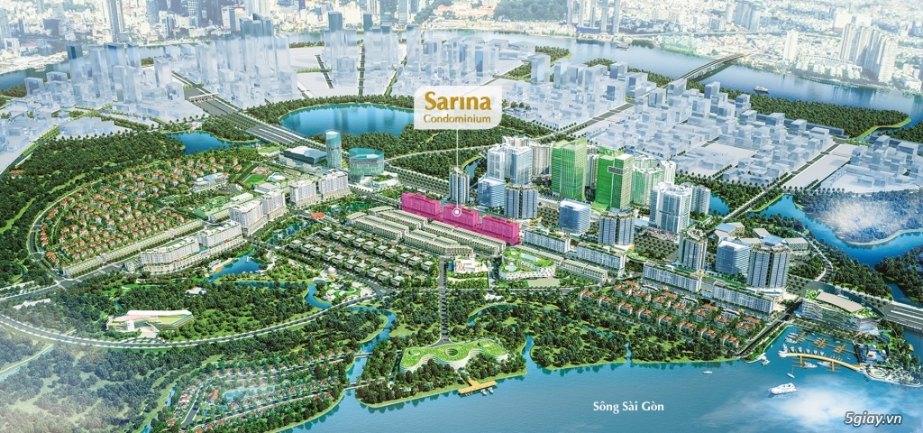 Cần bán căn hộ Sarina - khu đô thị Sala, giá bán cho nhà đầu tư - 1