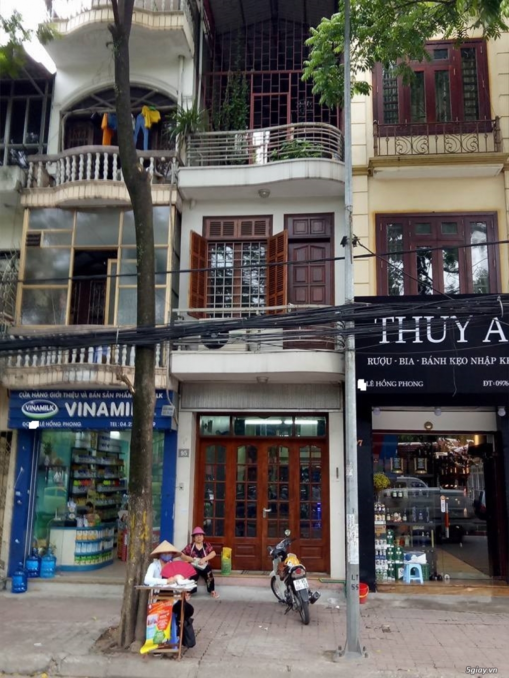 Bán nhà mặt phố Lê Hồng Phong Ba Đình 45m 3 tầng kinh doanh mặt phố