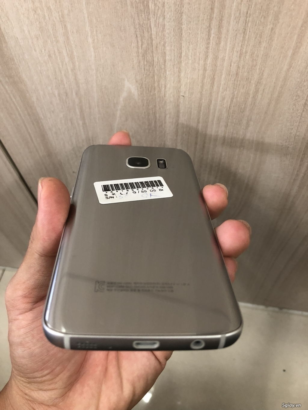Samsung S7 Hàn quốc zin đẹp màu bạc - 1