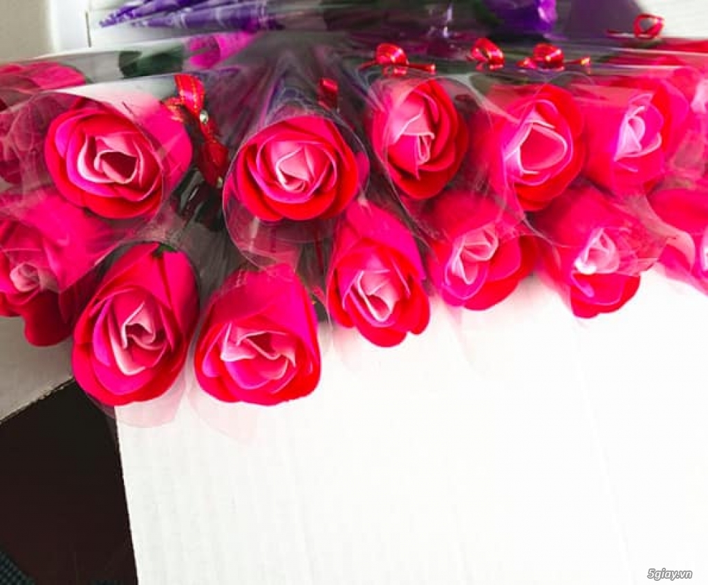 bán buôn bông hồng sáp thơm. giá sỉ 6k, sdt 0987 217 952 - 14