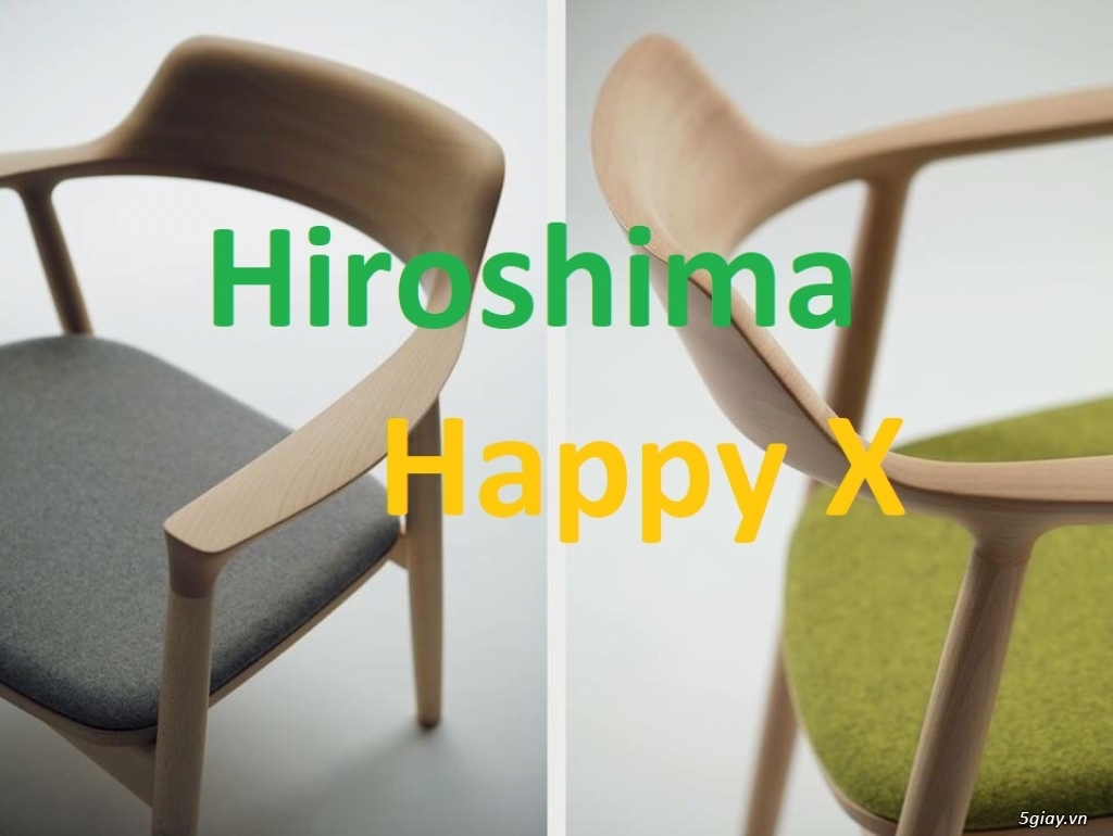 Ghế Hiroshima gỗ sồi cho gia đình - 1