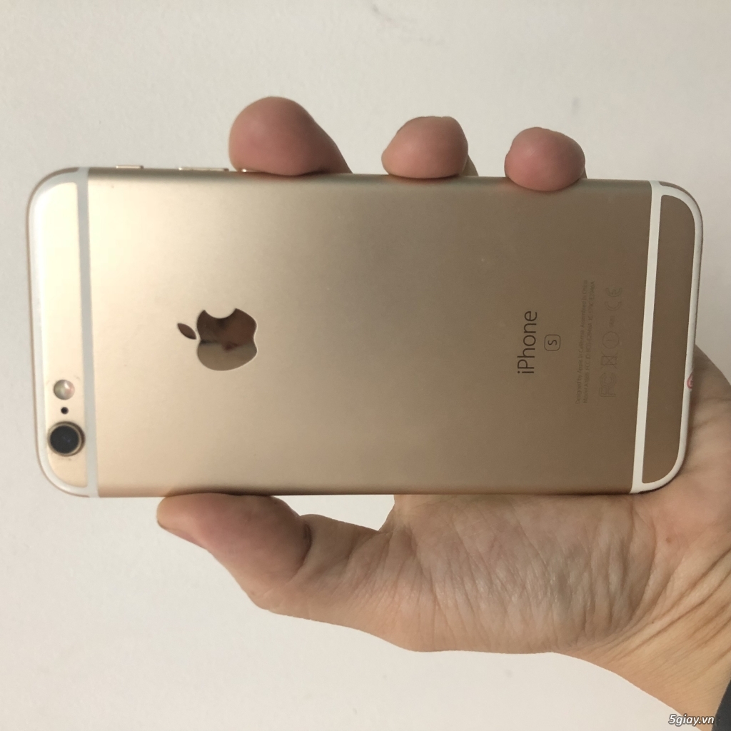 Cần bán Iphone 6s Lock 16G Gold (Nhật), IOS 10, mới 98%, giá 3.3t - 1
