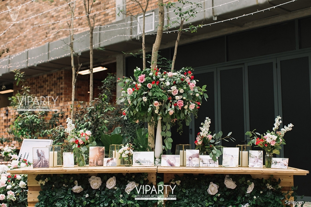 VIPARTY - Chuyên Trang Trí Backdrop Hoa Giấy [ Wedding & Events ] - 9