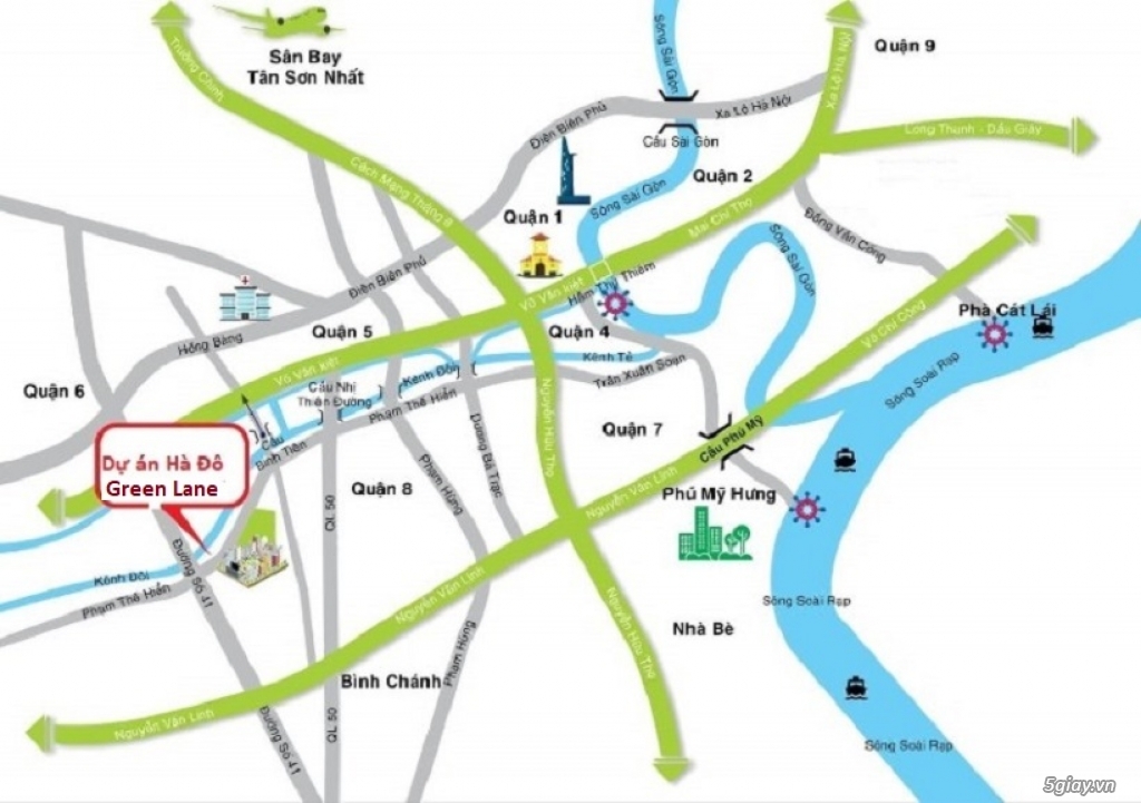 CĂN HỘ QUẬN 8 GIÁ CẢ PHẢI CHĂNG. GIÁ GỐC CHỦ ĐẦU TƯ - 1