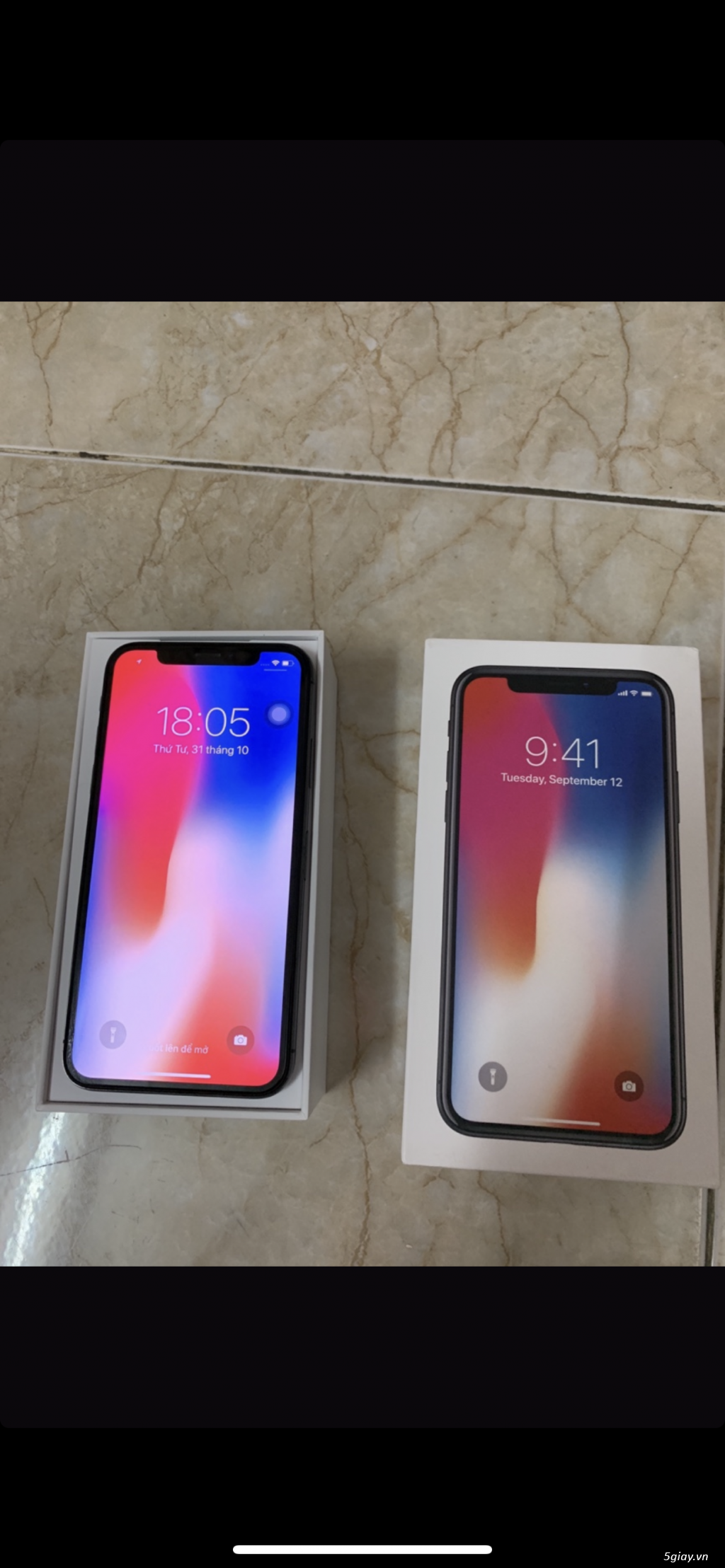 Cần bán: iphone x 64gb black usa zin 99% - 3