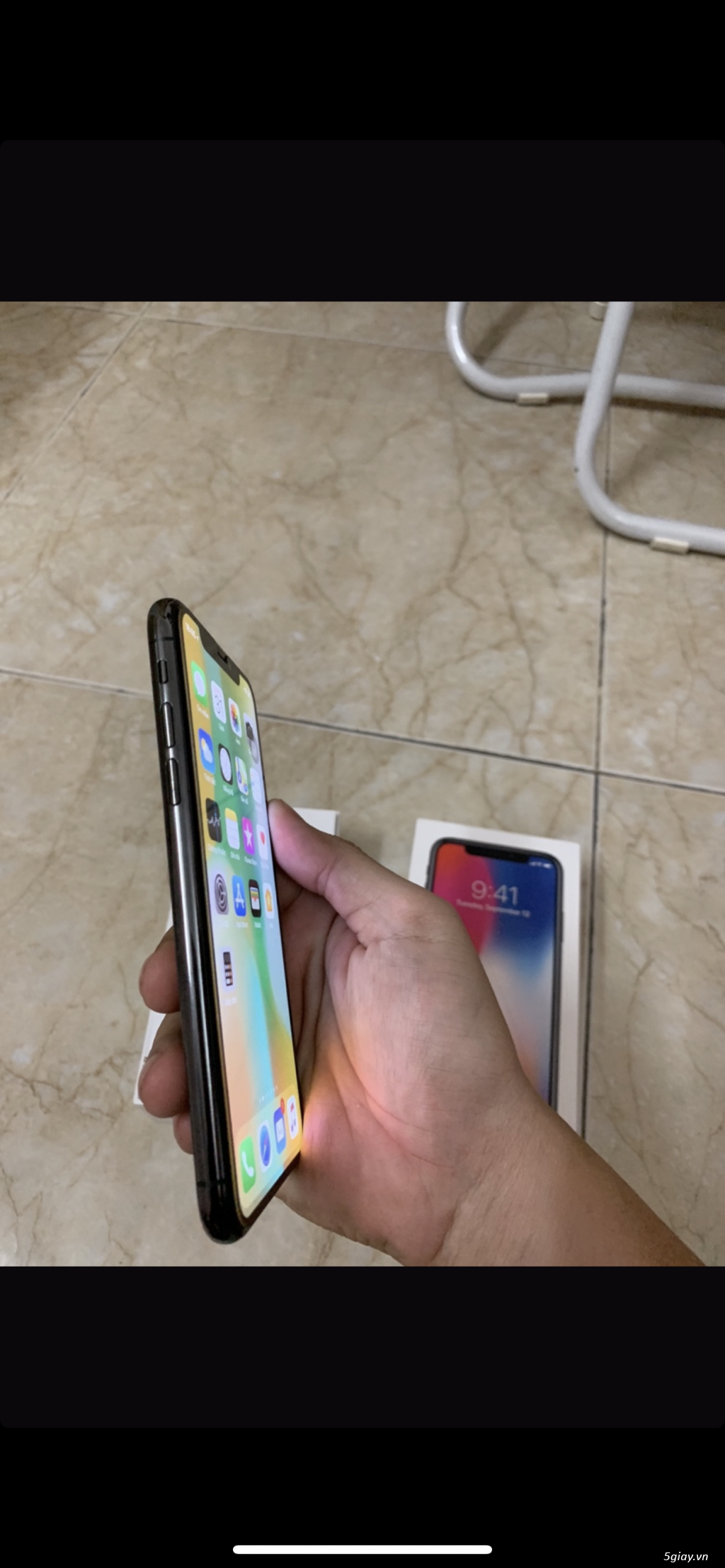 Cần bán: iphone x 64gb black usa zin 99% - 4