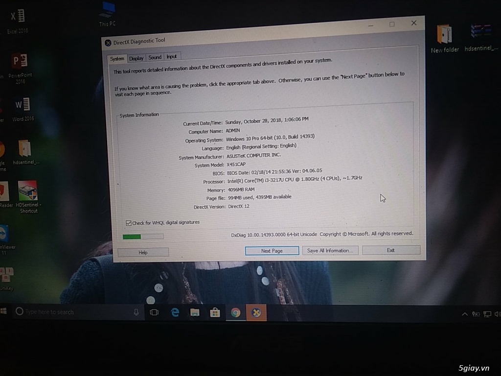 Laptop Asus Intel Core i3 Ram 4GB màn hình Led 14.1'' HDD 320GB