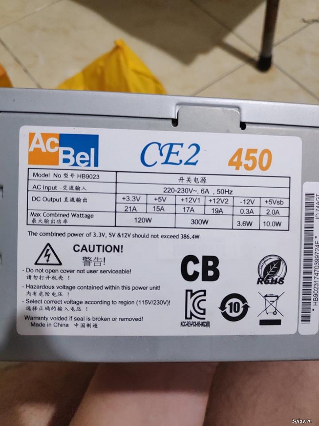 Nguồn ACBEL CE 450W - 1